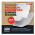 KIMBERLY-CLARK PROFESSIONAL WypAll® 41055 Power Clean X80 Heavy Duty Cloths, Jumbo Roll, Perforated,12.4 x 12.2, Red, 455 Wipers/Roll