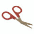 FIRST AID ONLY, INC. 730010 Angled First Aid Kit Scissors, 4" Long, 1.5" Cut Length, Crane-Style Red Handle