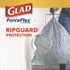 CLOROX SALES CO. Glad® 79008 ForceFlex Kitchen Drawstring Trash Bags, 13 gal, 23.75 x 24.88, White, 240/Carton