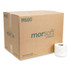 MORCON Tissue M600 Morsoft Controlled Bath Tissue, Septic Safe, 2-Ply, White, 600 Sheets/Roll, 48 Rolls/Carton