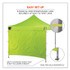 TENACIOUS HOLDINGS, INC. ergodyne® 12998 Shax 6098 Pop-Up Tent Sidewall, Single Skin, 10 ft x 10 ft, Polyester, Lime