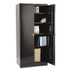 TENNSCO 2470BK 78" High Deluxe Cabinet, 36w x 24d x 78h, Black