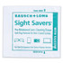 BAUSCH & LOMB, INC. 8576 Sight Savers Pre-Moistened Anti-Fog Tissues with Silicone, 8 x 5, 100/Box