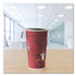DART SOLO® 420SI Single-Sided Poly Paper Hot Cups, 20 oz, Bistro Design, 600/Carton