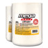 2XL CORPORATION, INC. L420 Gym Wipes Mega Roll Refill, 8 x 8, Unscented, White, 1,200/Roll, 2 Rolls/Carton