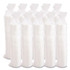 DART 20RL Vented Foam Lids, Fits 6 oz to 32 oz Hot Cups, White, 50/Pack, 10 Packs/Carton