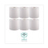 WINDSOFT 12906B Hardwound Roll Towels, 1-Ply, 8" x 800 ft, White, 6 Rolls/Carton