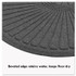 MILLENNIUM MAT COMPANY Guardian EGDSF030604 EcoGuard Diamond Floor Mat, Single Fan, 36 x 72, Charcoal