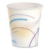 DART SOLO® 52MD Paper Water Cups, 5 oz, Meridian Design, 100/Sleeve, 25 Sleeves/Carton