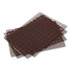 AMERCAREROYAL GS1020 Griddle Screen, Aluminum Oxide, 4 x 5.5, Brown, 20/Pack, 10 Packs/Carton