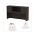 ALERA VA286015ES Alera Valencia Series Hutch with Doors, 4 Compartments, 58.88w x 15d x 35.38h, Espresso