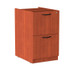 ALERA VA54-2822MC Alera Valencia Series Full Pedestal File, Left/Right, 2 Legal/Letter-Size File Drawers, Medium Cherry, 15.63" x 20.5" x 28.5"