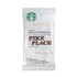 STARBUCKS COFFEE COMPANY 11023061 Coffee, Pike Place Decaf, 2 1/2 oz Packet, 18/Box