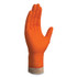 AMMEX CORPORATION GloveWorks® by GWON44100 Heavy-Duty Industrial Nitrile Gloves, Powder-Free, 8 mil, Medium, Orange, 100/Box