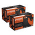AMMEX CORPORATION GloveWorks® by GWON44100 Heavy-Duty Industrial Nitrile Gloves, Powder-Free, Medium, 8 mil Thick, 9.5" Long, Orange, 100/Box