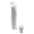 BOARDWALK DW10HCUPPK Paper Hot Cups, Double-Walled, 10 oz, White, 25/Pack