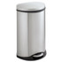 SAFCO PRODUCTS 9903SS Step-On Medical Receptacle, 12.5 gal, Steel, Stainless Steel