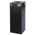 SAFCO PRODUCTS 2988BL Public Square Recycling Container Lid, Circular Opening, 15.25w x 15.25d x 2h, Black