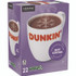 KEURIG DR PEPPER Dunkin'® 1261 Milk Chocolate Hot Cocoa K-Cup Pods, 22/Box