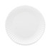 AJM PACKAGING CORP. Corporation CP9GOAWH Coated Paper Plates, 9" dia, White, 100/Pack, 12 Packs/Carton