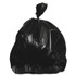 HERITAGE H8647HK Linear Low-Density Can Liners, 56 gal, 0.7 mil, 43" x 47", Black, 100/Carton