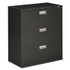 HON COMPANY 683LS Brigade 600 Series Lateral File, 3 Legal/Letter-Size File Drawers, Charcoal, 36" x 18" x 39.13"