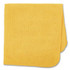 RUBBERMAID COMMERCIAL PROD. 1820584 Microfiber Cleaning Cloths, 16 x 16, Yellow, 24/Pack