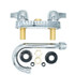 BK RESOURCES BKD3G WorkForce Standard Duty Faucet. 7.88" Height/3.5" Reach, Chrome-Plated Brass