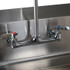 BK RESOURCES BKFVSMPRWBM WorkForce Prerinse Add-A-Faucet, 8" Height, Chrome