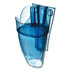 CFS BRANDS San Jamar® SI9000 Saf-T-Scoop and Guardian System for Ice Machines, 64 oz to 86 oz Ice Scoop, Transparent Blue