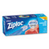 SC JOHNSON Ziploc® 316486 Slider Freezer Bags, 32 oz, 5.88" x 1.88" x 7.88", Clear, 34/Box