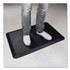 DEFLECTO CORPORATION AFP2436 Anti-Fatigue Mat, 36 x 24, Black