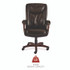 ALERA DN42B19 Alera Darnick Series Manager Chair, Supports Up to 275 lbs, 17.13" to 20.12" Seat Height, Brown Seat/Back, Brown Base