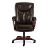 ALERA DN42B19 Alera Darnick Series Manager Chair, Supports Up to 275 lbs, 17.13" to 20.12" Seat Height, Brown Seat/Back, Brown Base