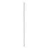 BOARDWALK FSTW775W25 Flexible Wrapped Straws, 7.75", Plastic, White, 500/Pack, 20 Packs/Carton