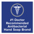 DIAL PROFESSIONAL 19723 Antibacterial Foaming Hand Wash Refill for 1700 V Dispenser, Original Scent, 1.7 L, 3/Carton