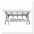 CORRELL, INC. RA3072284P Adjustable Folding Tables, Rectangular, 72" x 30" x 22" to 32", Yellow Top, Black Legs, 4/Pallet