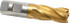 OSG 5405105 Square End Mill: 1'' Dia, 2'' LOC, 1'' Shank Dia, 4-1/2'' OAL, 4 Flutes, Cobalt