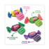 TOOTSIE ROLL INDUSTRIES Dubble Bubble 22000223 Bubble Gum Assorted Flavor Twist Tub, 300 Pieces/Tub, 1 Tub/Carton