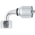 Parker 1B243-2-4 Hydraulic Hose Female BSP Parallel Pipe Swivel 90 ° Elbow 60 ° Cone Fitting: 4 mm, 1/8-28, 1,000 psi