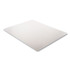 DEFLECTO CORPORATION CM17443F ExecuMat Intensive All Day Use Chair Mat for Extra-High/Plush Pile Carpet, Rectangular, Beveled Edges, 46" x 60", Clear