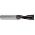 Mapal 30652431 Spiral Router Bit: 6 mm Dia, 13 mm LOC, 6 mm Shank Dia, Spiral