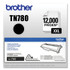 BROTHER INTL. CORP. TN780 TN780 Super High-Yield Toner, 12,000 Page-Yield, Black
