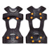 TENACIOUS HOLDINGS, INC. ergodyne® 16734 Trex 6300TC One-Piece Slip-on Tungsten Carbide Ice Cleats, Large, Black, Pair
