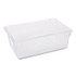 RUBBERMAID COMMERCIAL PROD. 3300 CLE Food/Tote Boxes, 12.5 gal, 26 x 18 x 9, Clear, Plastic