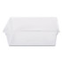 RUBBERMAID COMMERCIAL PROD. 3300 CLE Food/Tote Boxes, 12.5 gal, 26 x 18 x 9, Clear, Plastic