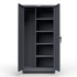 Strong Hold 36-BC-244-L Storage Cabinets; Cabinet Type: Heavy-Duty Janitorial ; Cabinet Material: Steel ; Width (Inch): 36in ; Depth (Inch): 24in ; Cabinet Door Style: Solid ; Height (Inch): 75in