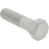 Bowmalloy BOW36461 Hex Head Cap Screw: 5/8-18 x 6", Grade 9 Steel, Zinc-Plated Clear Chromate