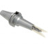 Techniks 29252B Shrink-Fit Tool Holder & Adapter: CAT50 Taper Shank