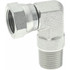 Weatherhead 2047-8-8S Industrial Pipe 90 ° Elbow Adapter: 1/2-14 Female Thread, 1/2-14 Male Thread, FNPSM x MNPT